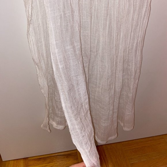 Maxi Dress Cover up | White - Picture 6 of 6